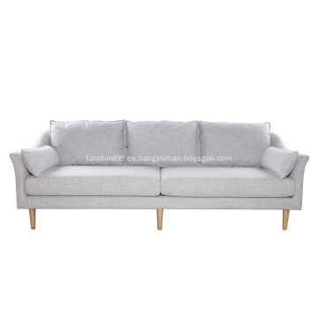 Sofá moderno de Amberes del lino de los muebles de la sala de estar